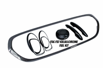 MINI F56 F57 Black Out / De Chrome Kit - Kill All Chrome Kit - one cooper s jcw gp electric