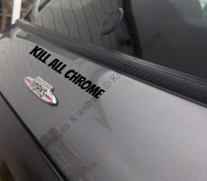 KillAllChrome Belt Line Kit - De Chrome Tape - Image 8