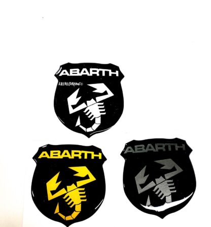 500 ABARTH 595 695 -  Domed Gel Badge Overlays - Image 5