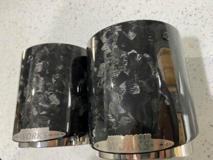 MINI JCW Style Carbon Fibre Exhaust Tips - Gen 3 F54 F55 F56 F60 F57 - Image 11