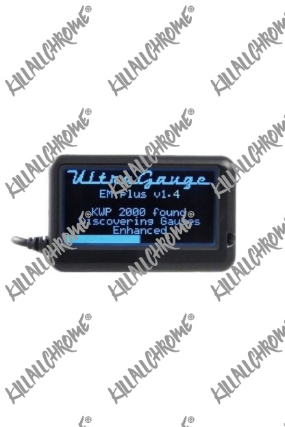 UltraGauge EM Plus= OBD II Code Scan Tool + Multi-Gauge - V1.4 PLUS - ALL CARS OBD2 2002+