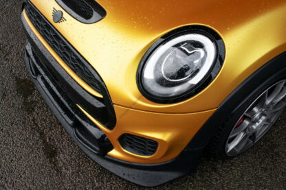 Genuine Mini Facelift LCI Gloss Black Badge Replacements - Front + Rear F55 F56 F57 - Image 4