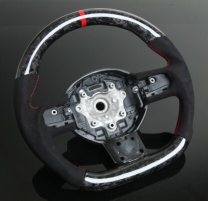 GEN 2  Mini Carbon Fibre Flat Bottom Custom Steering Wheel - R55 R56 R57 R58 R59 - Image 11