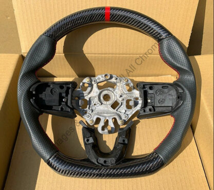 Gen 3 - Carbon Fibre Flat Bottom Custom Steering Wheel - F54 F55 F56 F57 F60 2014 - 2020 - Image 3