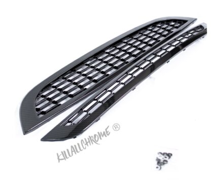 Mini Gen 1 R50 / R52 / R53 - Replacement Grill Aero Gloss Black Matt Black Carbon Look