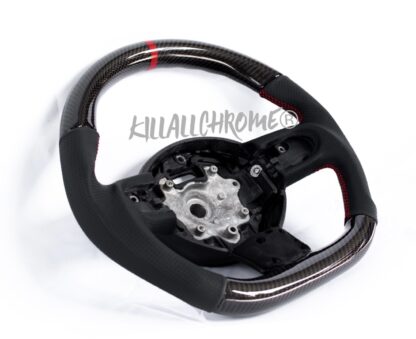 GEN 2  Mini Carbon Fibre Flat Bottom Custom Steering Wheel - R55 R56 R57 R58 R59