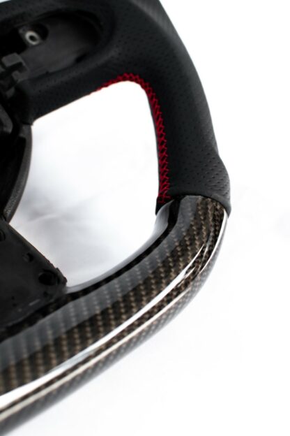 GEN 2  Mini Carbon Fibre Flat Bottom Custom Steering Wheel - R55 R56 R57 R58 R59 - Image 10