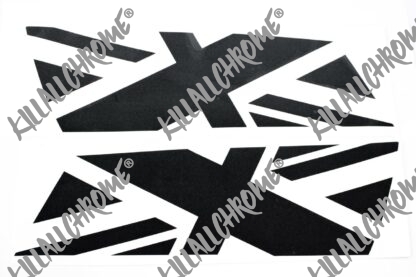 MINI F56 Side Rear Pillar Decal -  Union Jack