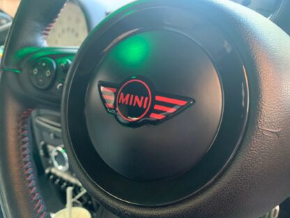 Mini Steering Wheel Gel Emblem Badge Overlay - R53 R56 F56 - Fits all MINIs - Image 5