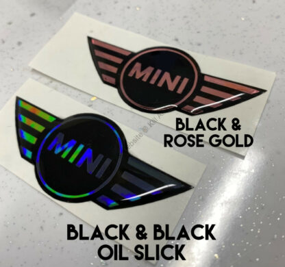 Mini Steering Wheel Gel Emblem Badge Overlay - R53 R56 F56 - Fits all MINIs - Image 23