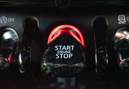 Mini Gen 3 Start Stop Button Cover - Genuine Carbon Fibre - Image 4