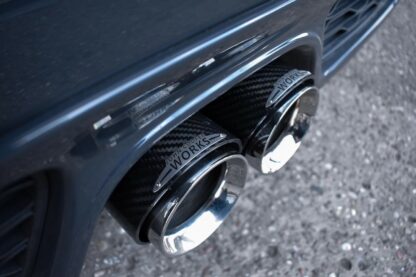 MINI JCW Style Carbon Fibre Exhaust Tips - Gen 3 F54 F55 F56 F60 F57 - Image 8