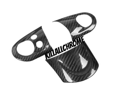 Gen 2 - MINI Carbon Fibre Steering Wheel Trim Spoke Covers - R55 R56 R57 R58 R59 R60 R61 - Image 2