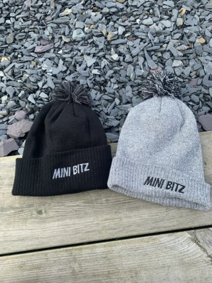 Mini Bitz Bobble Beanie Hat - Image 2