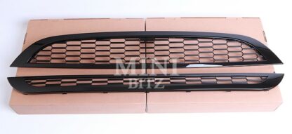 Mini Gen 1 R50 / R52 / R53 - Replacement Grill Aero Gloss Black Matt Black Carbon Look - Image 3