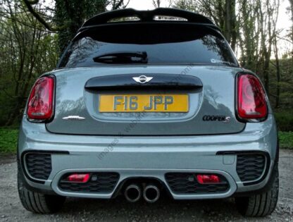 MINI Challenge Style Decal John Cooper Works Bumper Grill Corner F55 F56 F57 - Image 2