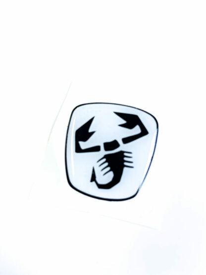 Abarth Steering Wheel Gel Badge Overlay - Image 6