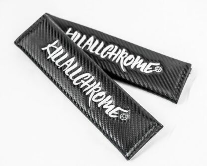 KillAllChrome Seat Belt Pads - Fits ALL Cars