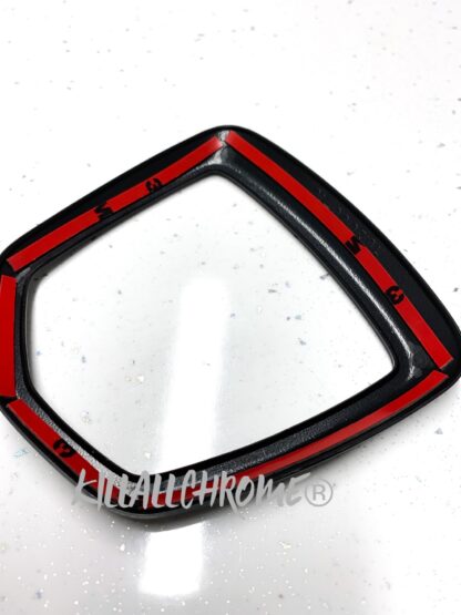 Rear Badge Cover Abarth - Logo Frame 500 595 695 - Image 4