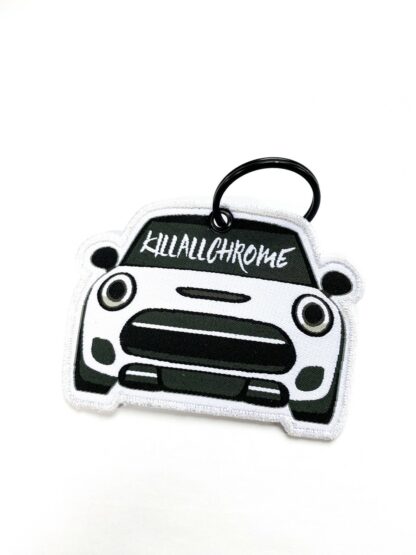 KillAllChrome Mini Silhouette Key Tag