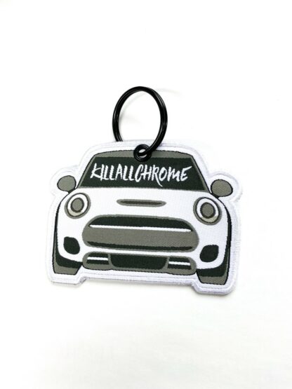 KillAllChrome Mini Silhouette Key Tag - Image 4