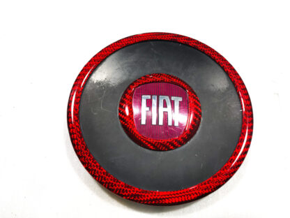 Fiat / Abarth 500 595 695 Steering Wheel Ring Covers - Carbon Fibre - Image 2