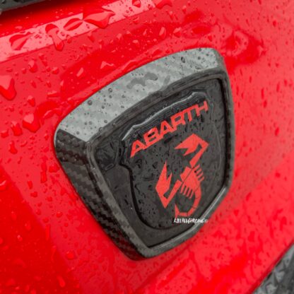 Rear Badge Cover Abarth - Logo Frame 500 595 695 - Image 18