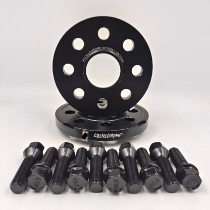 KillAllChrome R56 MINI Forged Wheel Spacers Hubcentric - 12mm 15mm 20mm - R Series Gen 2 4x100 R57 R55 R58 R59 - Image 2