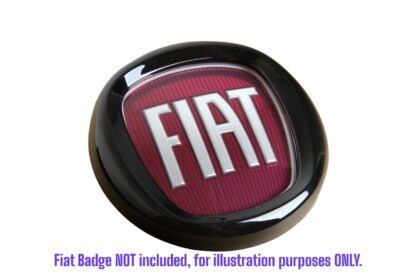 Rear Badge Cover Fiat 500 - Logo Frame - Image 5