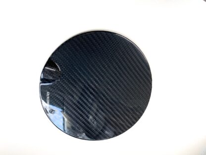 Flat Gas/Fuel Door Cover: Carbon Fibre R55 R56 / F56