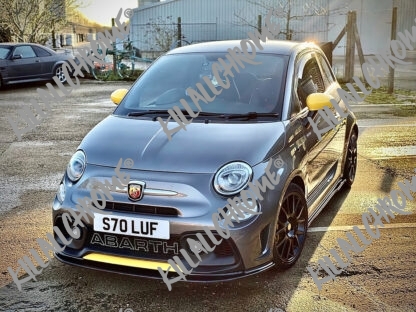 Abarth 500 / 595 Series 3 / Series 4 Side Skirt Splitters - TRC - Image 2