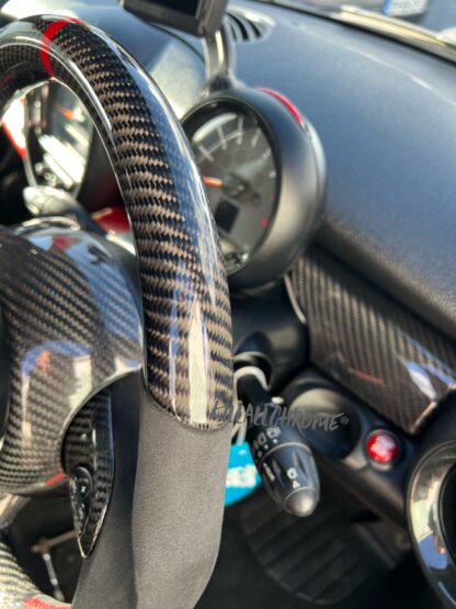 MINI Genuine Carbon Fibre Dash Covers - RHD - R55 R56 R57 R58 R59 Dashboard - Image 11