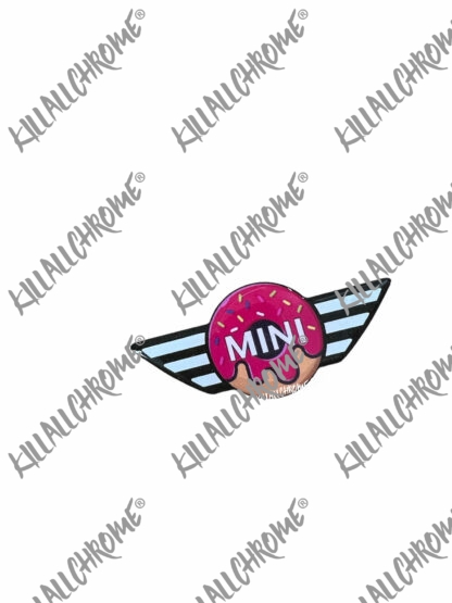 MINI Steering Wheel Badge Gel Sticker - Doughnut - Image 3