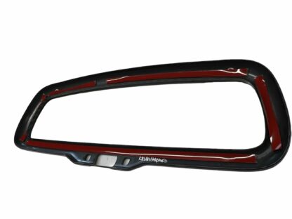 Abarth 500 124 Carbon Look Rear View Interior Mirror Cover - Image 4