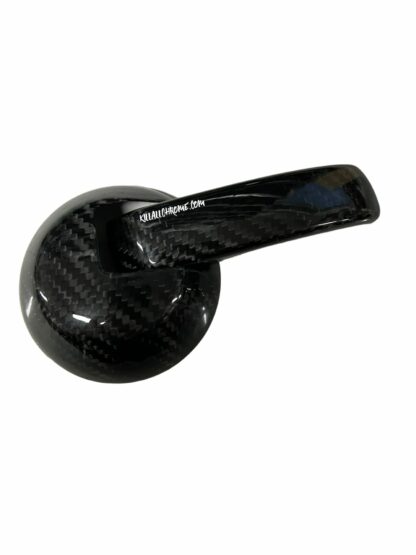 Interior Door Handle Carbon Fibre - Fiat 500 / Abarth - Image 6