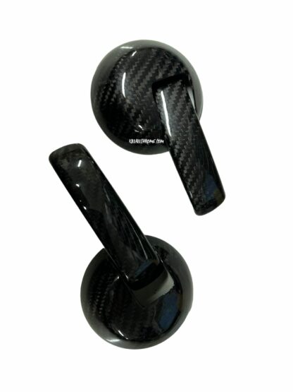 Interior Door Handle Carbon Fibre - Fiat 500 / Abarth - Image 5