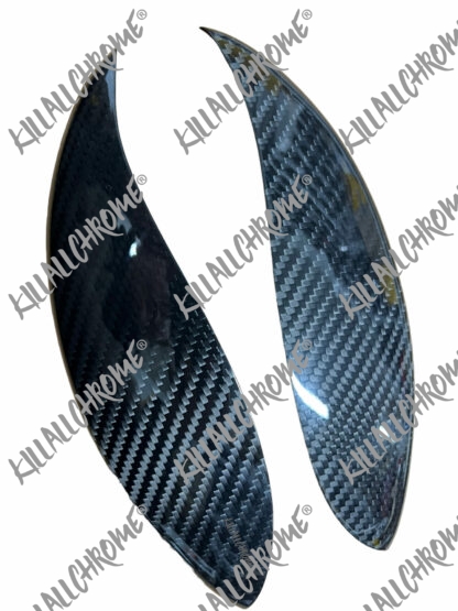 Angry Evil Eyes Covers - R55 R56 R57 R58 - Genuine Carbon Fibre