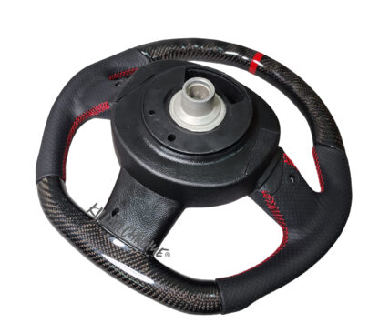 MINI R50 R52 R53 Carbon Fibre Steering Wheels Flat Bottom Gen 1 - Image 3