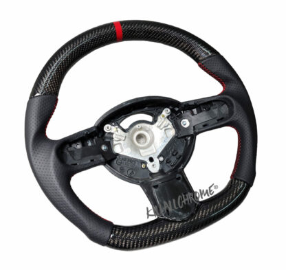 MINI R50 R52 R53 Carbon Fibre Steering Wheels Flat Bottom Gen 1 - Image 4