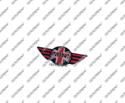 MINI Steering Wheel Badge Gel Sticker - Red Jack - Fits ALL MINIs