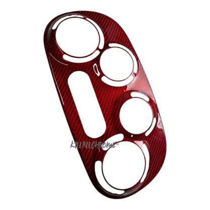 Abarth Fiat 500 AC Heater Control Cover ( Manual ) - Genuine Carbon Fibre - Image 5