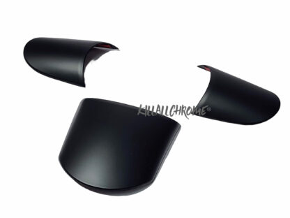 Mini Gen 1 Steering Wheel Spoke Covers - R50 R52 R53 - Non Multi Function - Gloss Black Matt Black Carbon Look - Image 10