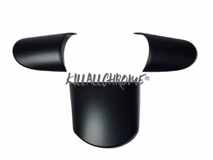 Mini Gen 1 Steering Wheel Spoke Covers - R50 R52 R53 - Non Multi Function - Gloss Black Matt Black Carbon Look - Image 12