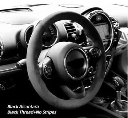 MINI F Series Steering Wheel Cover Alcantara DIY Kit 3 Spoke F54 F55 F56 F57 F60 - Image 4