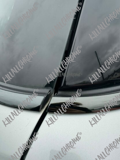 MINI F56 Stick On Black Chrome Strips for Belt Line 2014-2023 - Image 7