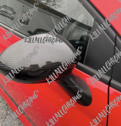 Abarth 500 595 Genuine Carbon Fibre Mirror Cap Covers - Image 8