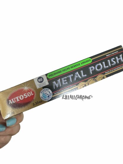 Autosol Original Solvol Chrome Metal Aluminium Motorcycle Cleaner Polish Car 75ml - Image 2