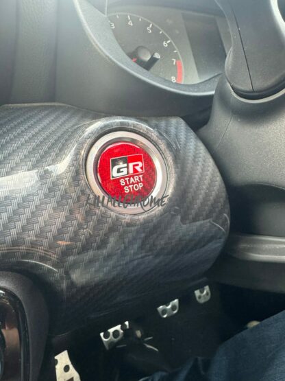 Toyota Yaris GR Genuine Carbon Fibre Start Stop Button Cover - Image 10