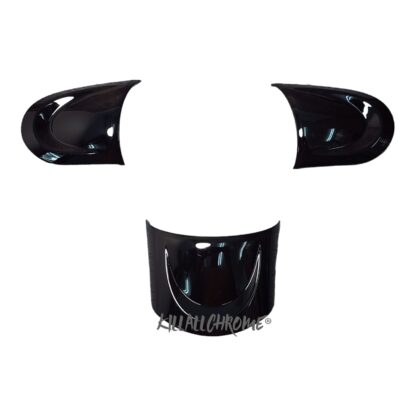 Mini Gen 2 Steering Wheel Spoke Covers Gloss Black, Carbon Look, Matt Black R55 R56 R57 R58 R59 R60 R61 - Image 4