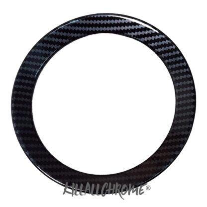 MINI Gen 2 Steering Wheel Airbag Ring Cover 3 Spoke Gloss Black Matt Black Carbon Look R55 R56 R57 R58 R59 R60 R61 - Image 3